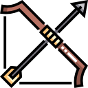 bow and arrow icon