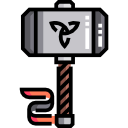 thor's hammer icon